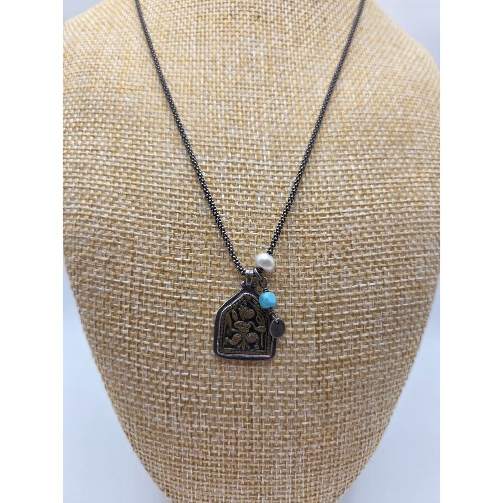 1845. Retired Silpada Charm Pendant Necklace